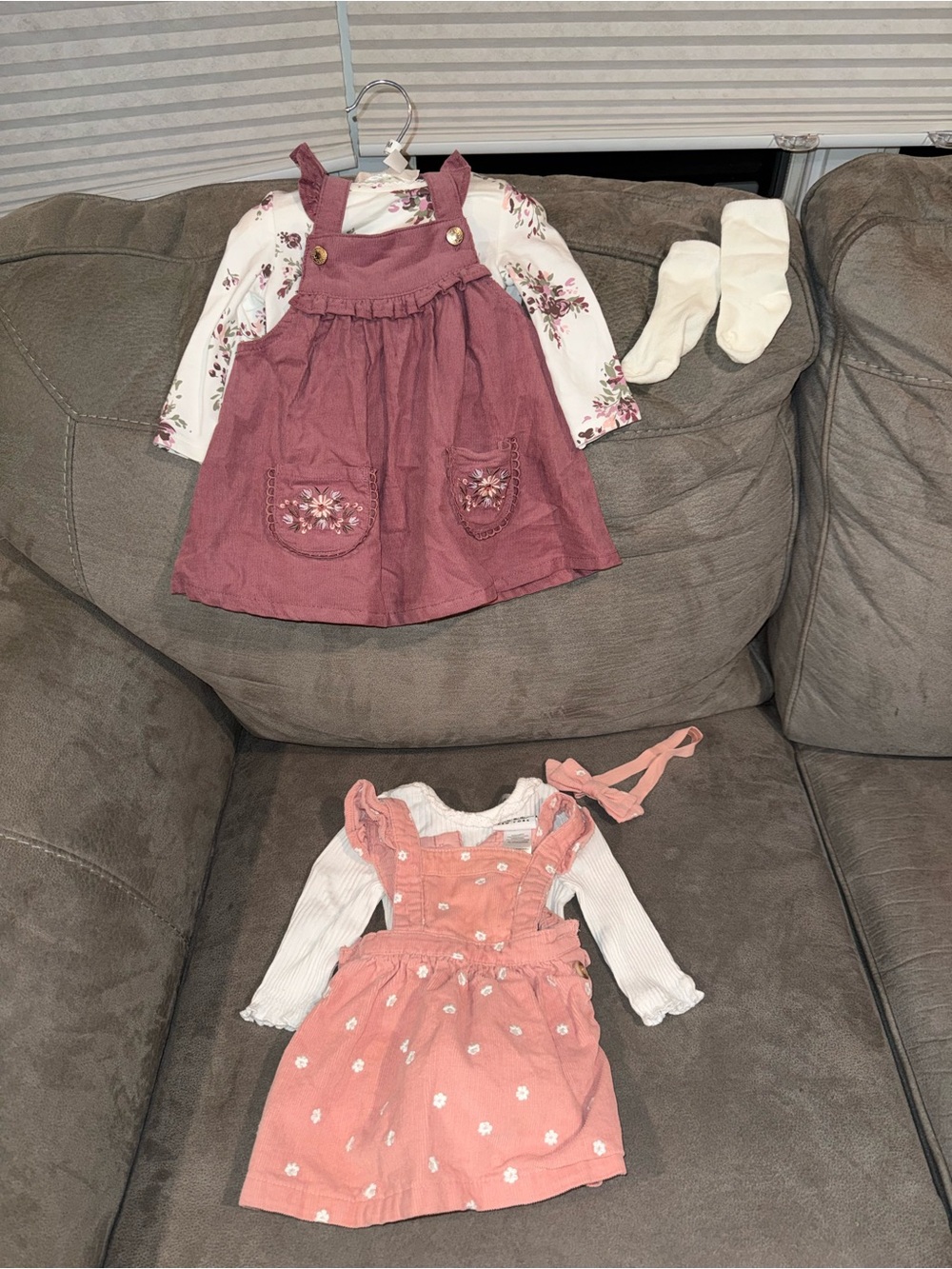 Baby Girl Fall Dress Bundle 3-6 Months